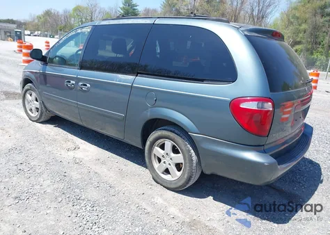 2005 Dodge Grand Caravan Sxt из США, поврежденный, VIN 2D4GP44L95R324232